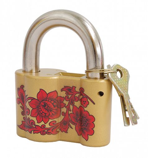 Навесной замок ЧАЗ ВС2-60 «Хохлома» фото