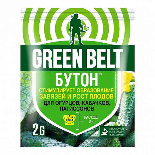 Удобрение Green Belt Бутон для огурцов, кабачков, 2 г фото