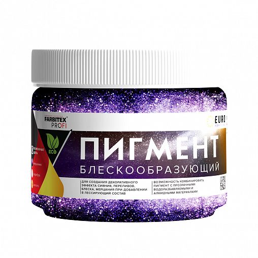 Декоративная добавка (блестки) Farbitex Profi, 0,1 кг, мерцание фото