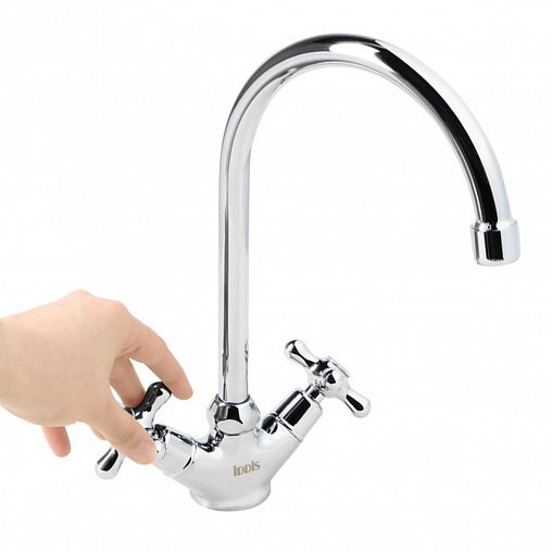 Смеситель для кухни IDDIS Jeals, хром фото