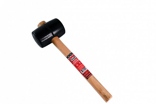 Киянка резиновая Кедр, деревянная ручка, 450 г фото