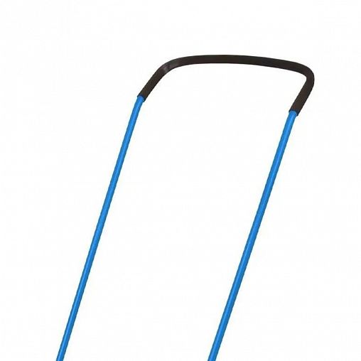 Санки детские с ручкой Nika Ветерок 2, сиденье 46 x 29 см, голубые фото