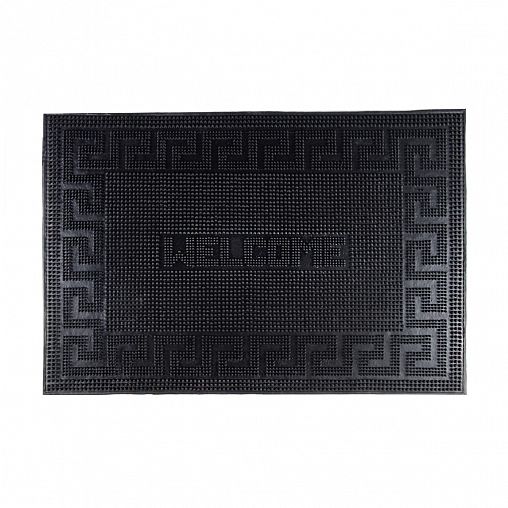 Коврик придверный резиновый Vortex Welcome, 40 x 60 см фото