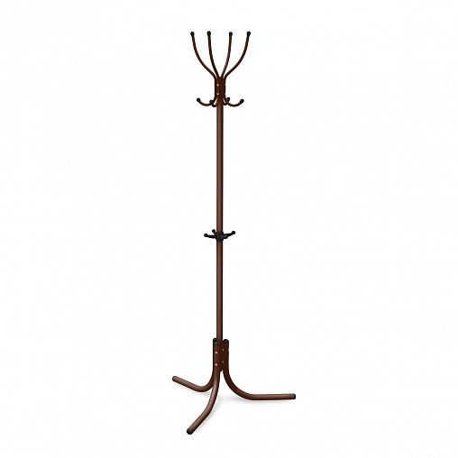 Вешалка напольная Nika Комфорт, 4 крючка, 60 x 60 x 180 см, медный фото