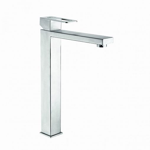 Смеситель для раковины с коротким изливом Fashun A51217, сатин фото