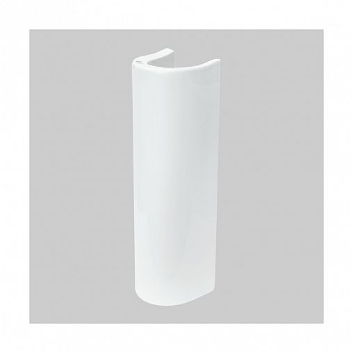 Пьедестал для раковины Sanita Luxe Best, 18,5 x 18 x 65,5 см, белый фото