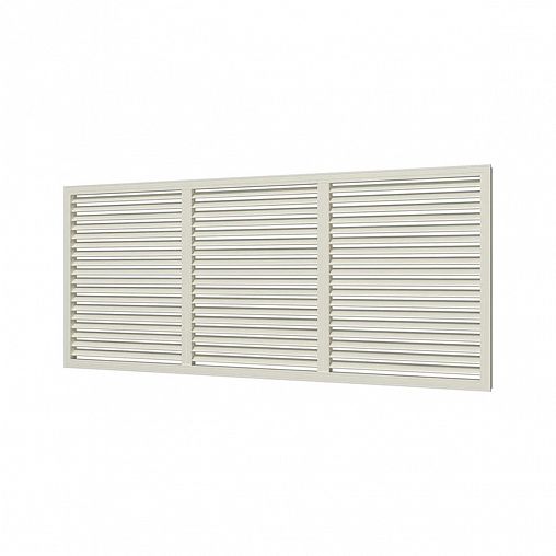 Экран радиаторный Era П60150Р, ПВХ, 600 x 1500 мм, слоновая кость фото