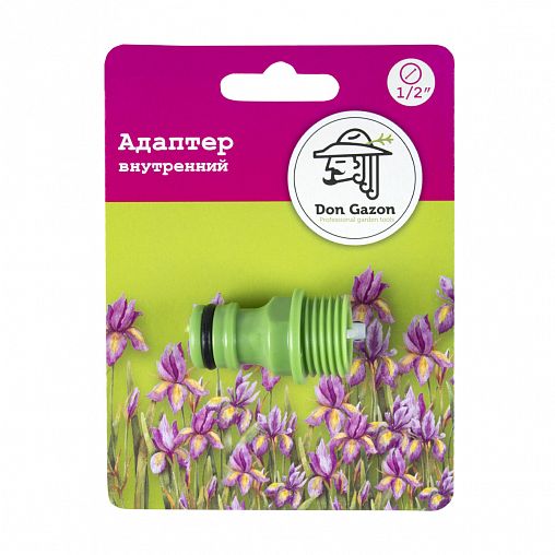 Адаптер с внутренней резьбой для шлангов Don Gazon, 1/2" фото