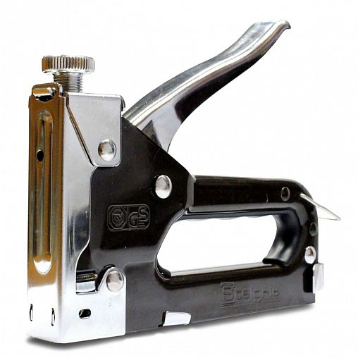 Строительный степлер Stelgrit, тип 53 под скобы 4 - 14 мм, металлический корпус фото