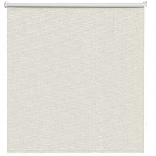 Рулонная штора Decofest Шалюр Молочный, блэкаут, миниролл, 120 x 160 см фото