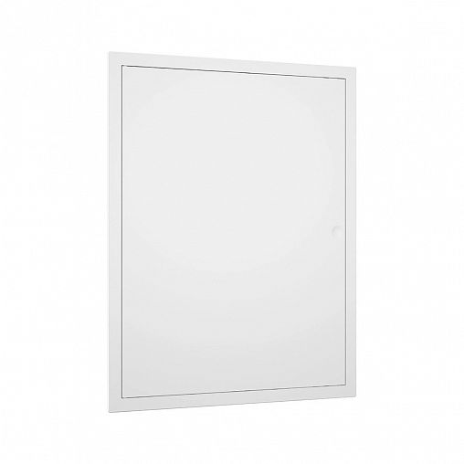 Люк-дверца ревизионная Evecs L3040N, ABS-пластик, нажимная, с фланцем 300 x 400 мм, 327 x 427 мм фото