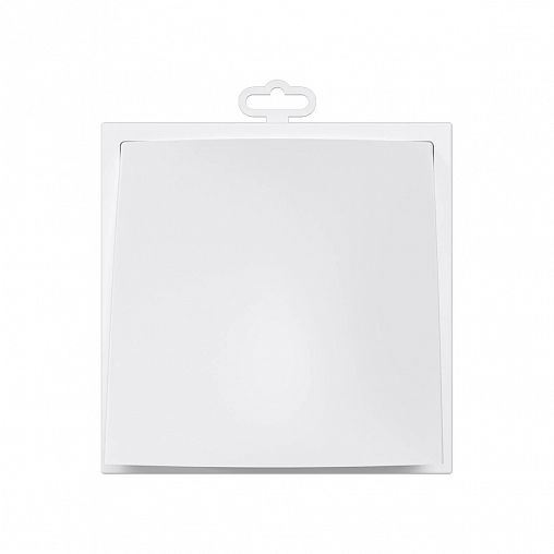 Выход стенной вытяжной с фланцем d 150/160 мм Era, с обратным клапаном, пластик, 190 x 190 мм фото