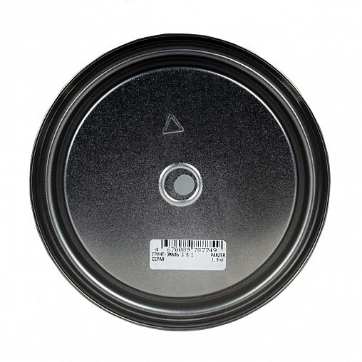 Грунт-эмаль по ржавчине Panzer, гладкая, полуглянцевая, 1,9 кг, серая фото