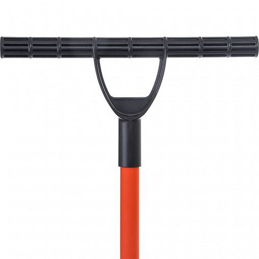 Лопата для уборки снега Cycle Ратник Standart, с металлическим черенком в ПВХ оплетке, 680 x 380 мм фото