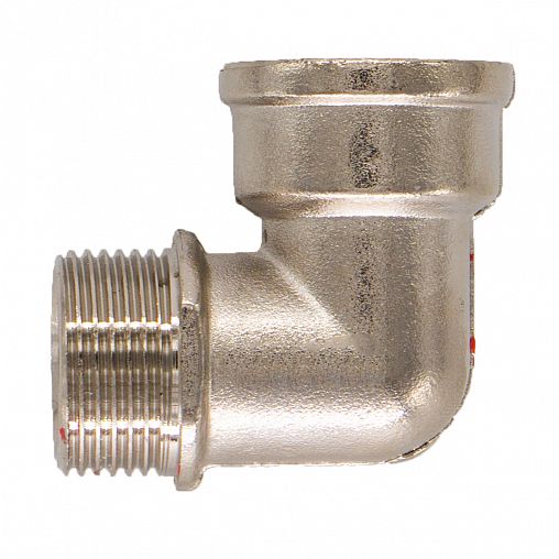 Уголок с ограничителем СТМ CRLFMS12, 1/2", внутренняя/наружная резьба, латунь фото