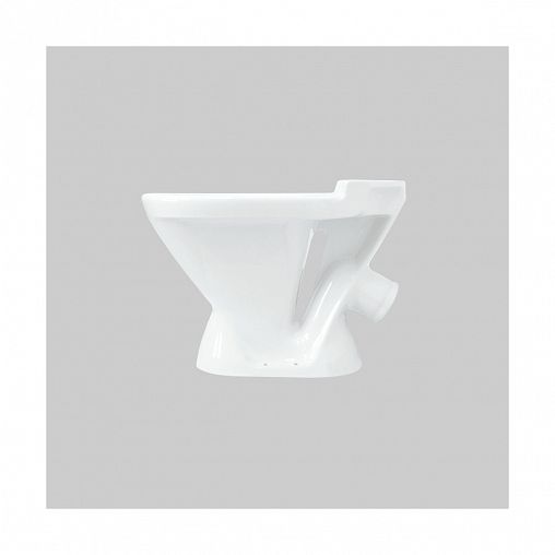 Унитаз напольный ободковый Sanita Самарский Стандарт, 65,3 x 35 x 81 см, белый фото