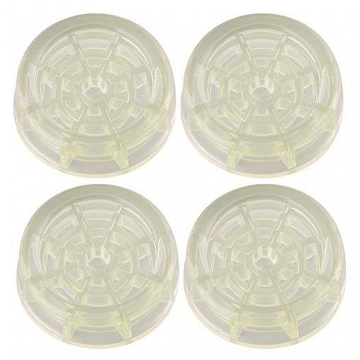 Антивибрационные подставки Мультидом МТ76-134 для стиральной машины и холодильника, d 6 см, 4 шт фото