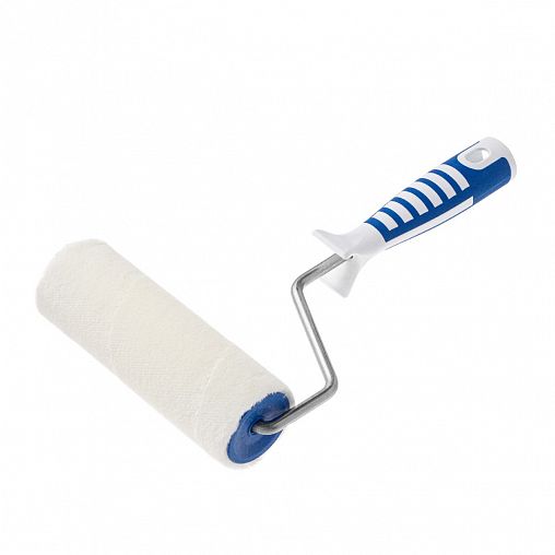 Валик велюровый для лаков Акор Профи, D60 x 180 мм, ворс 7 мм, бюгель 8 мм фото