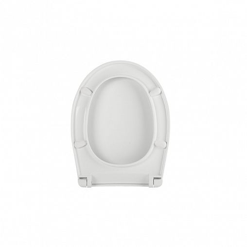 Сиденье для унитаза IDDIS Soft Close 004, 44,5 x 35,5 x 4,5 см, белое фото