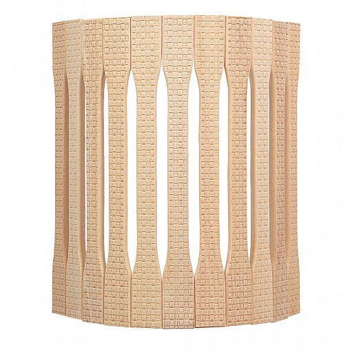 Абажур для светильника угловой Банные штучки Рогожка, липа, 31 x 9 x 22 см фото