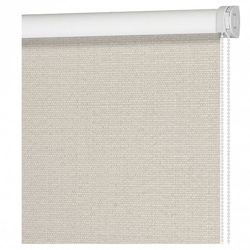 Рулонная штора Decofest Шалюр Бежевый, блэкаут, 160 x 175 см фото