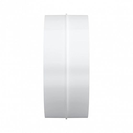 Соединитель круглых воздуховодов с обратным клапаном Era 16СКПО, пластик, d 160 мм фото