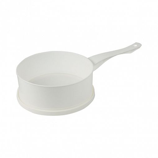 Сито-дуршлаг с пластиковой ручкой Альтернатива, d 18 см, микс фото