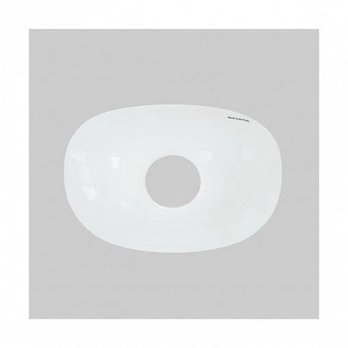 Унитаз напольный ободковый Sanita Виктория Стандарт, 62,3 x 34 x 79 см, белый фото