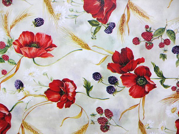 Клеенка столовая на нетканой основе Колорит Мажор 508/13, 1,35 x 20 м фото