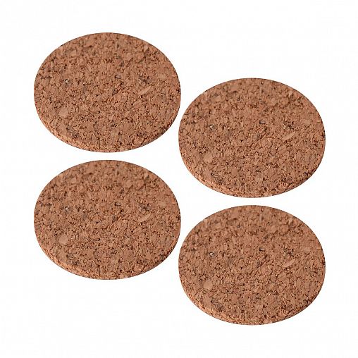 Протекторы для мебели самоклеящиеся Мультидом, d 4,8 см, 4 шт фото