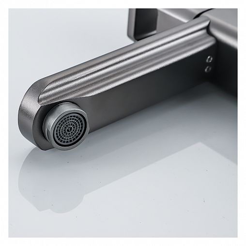 Смеситель для раковины Профсан ПСМ-900-5GA, графит фото