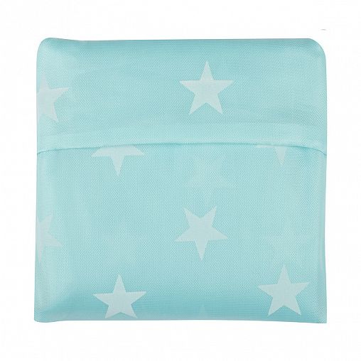 Сумка складная Рыжий кот Оксфорд Бирюзовая, полиэстер, 35 x 55 см фото