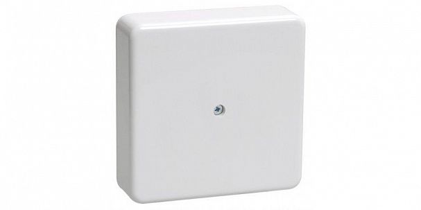 Коробка распаячная Tplast, 75 x 75 x 20 мм, белая фото