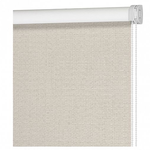 Рулонная штора Decofest Шалюр Бежевый, блэкаут, миниролл, 40 x 160 см фото