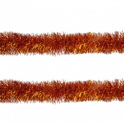 Мишура, 9 x 200 см, медная фото