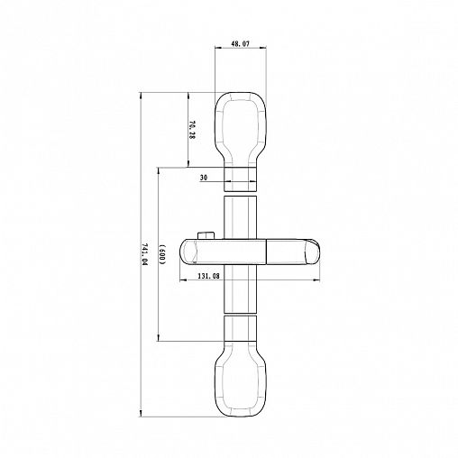 Стойка для душа Lemark LM8078C, хром фото