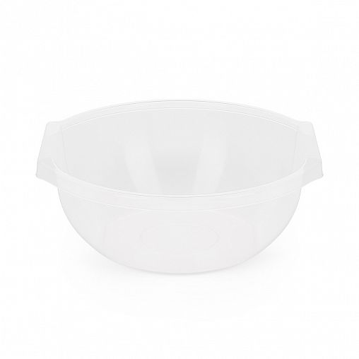 Миска пластиковая Альтернатива Стиль, 7 л, прозрачная фото