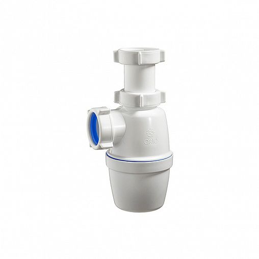 Сифон бутылочный Orio, 1 1/2" x 40 мм, без выпуска фото