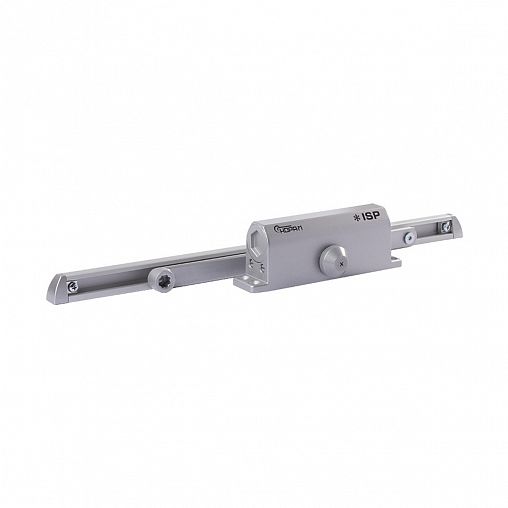 Доводчик дверной Нора-М 440 Isparus Slider, для дверей 70 - 130 кг, со скользящей тягой, серый фото