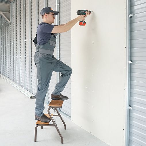 Табурет-стремянка ЗМИ Конек, коричневый фото