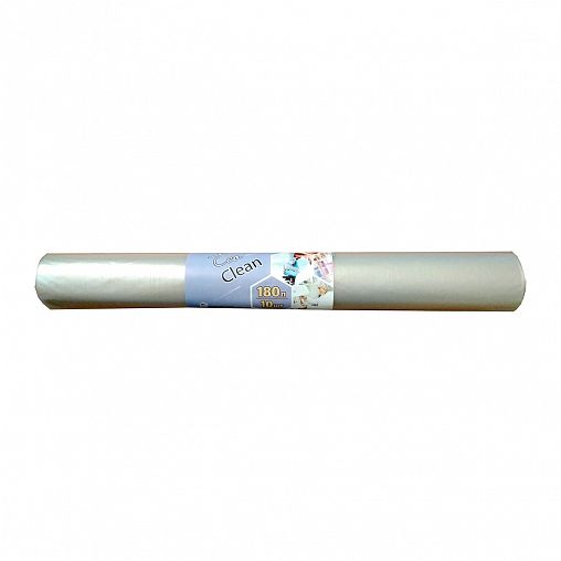 Мешки для мусора Концепция Быта Ecoclean, 30 мкм, 180 л, рулон 10 шт, прозрачные фото