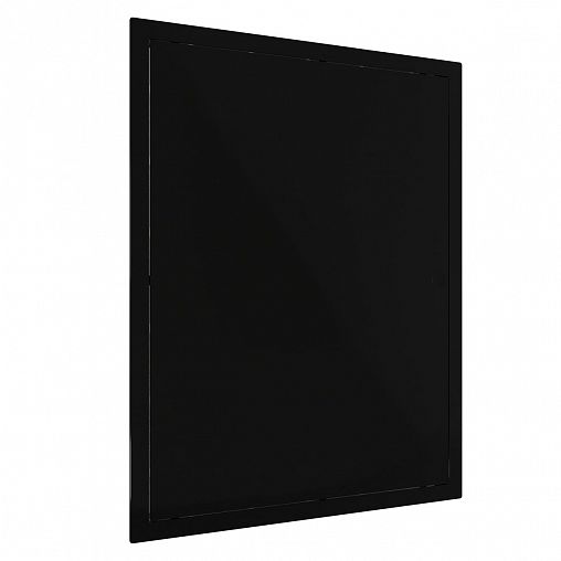 Люк-дверца ревизионная Evecs L3040N black, нажимная, с фланцем 300 x 400 мм, 327 x 423 мм фото