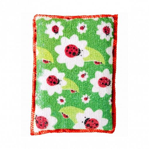 Губки для мытья посуды Vigar Ladybug, 2 шт фото