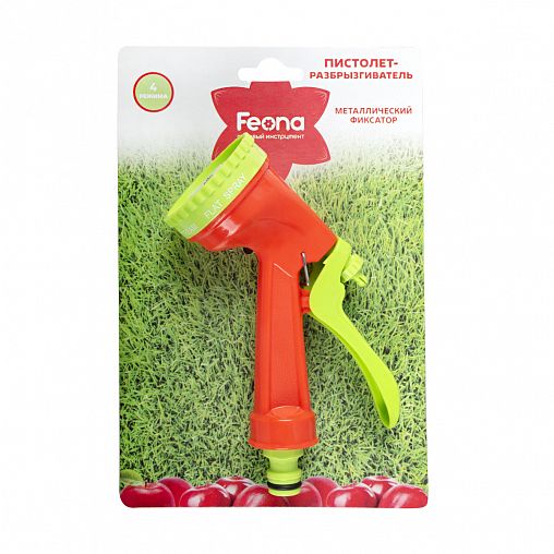 Пистолет-распылитель для полива Feona, 4 режима фото