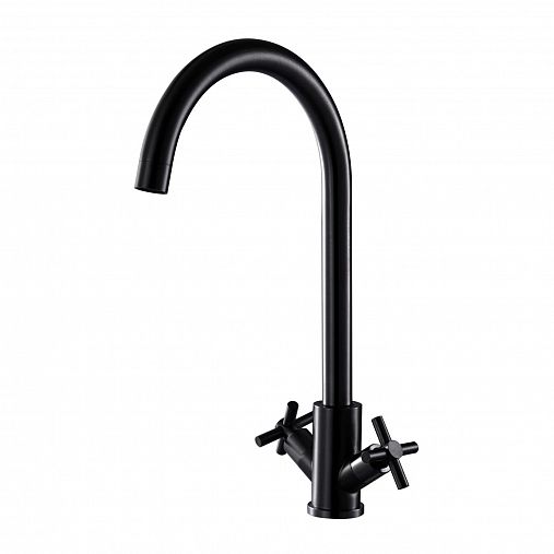 Смеситель для кухни Fashun A54028-7, черный фото