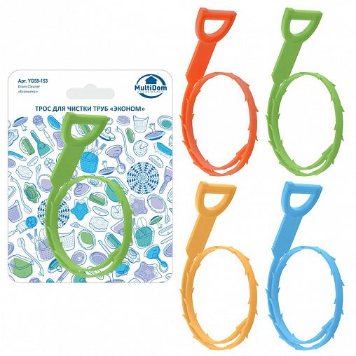 Трос сантехнический Мультидом Эконом, 51 см фото