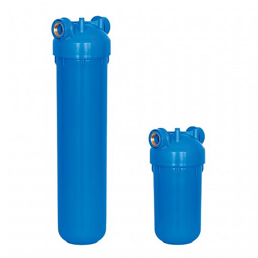 Магистральный фильтр Аквабрайт АБФ-20ББ-Л, 20 Big Blue, 1" цена - купить в интернет-магазине