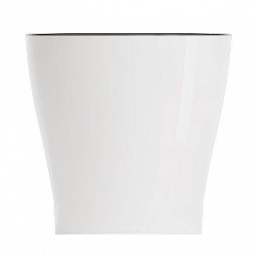 Горшок для цветов Альтернатива Лея, с автополивом, 3,6 л, белый фото