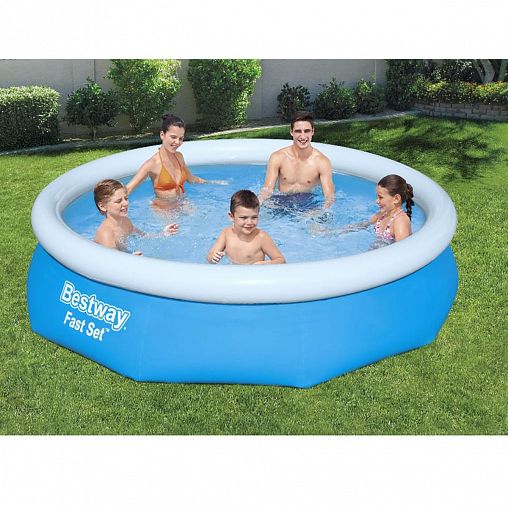 Бассейн надувной Bestway Fast Set, 305 x 76 см, 3800 л фото