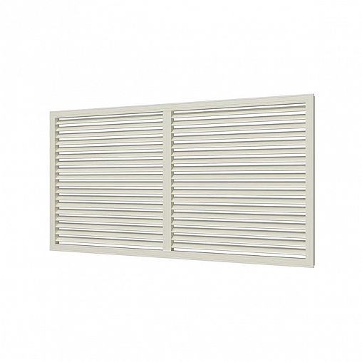 Экран радиаторный Era П60120Р, ПВХ, 600 x 1200 мм, слоновая кость фото